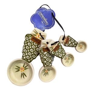 Temp-tations by Tara "Old World"  Ceramic Measuring Spoons